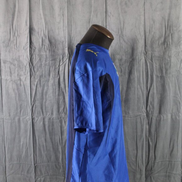 Team Italy Jersey (Retro) - 2006 Home Jersey 9 Luca Toni by Puma - Men's XL - Picture 8 of 9